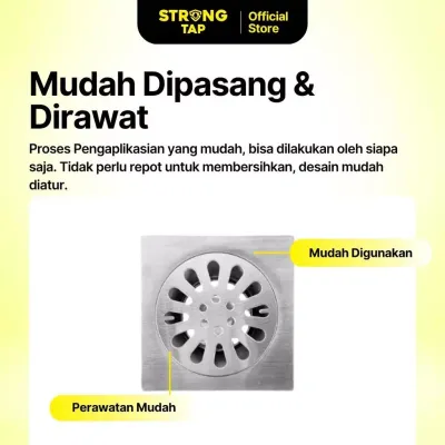 FLOOR DRAIN STRONG TAP FD 2206 SSS 7