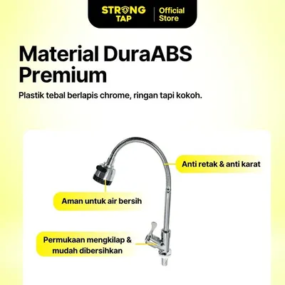 KITCHEN TAP DECK PLASTIC STRONG TAP KTD 8340 CP 3