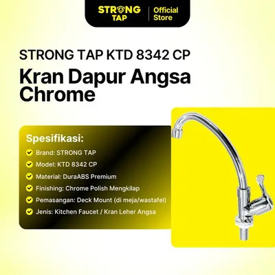 KITCHEN TAP DECK PLASTIC STRONG TAP KTD 8342 CP 2