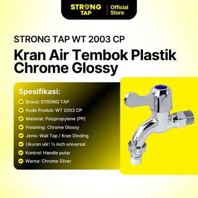 WALL TAP PLASTIC STRONG TAP WT 2003 CP 2