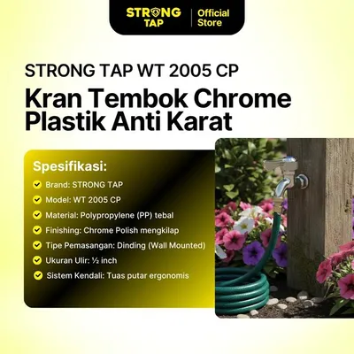 WALL TAP PLASTIC STRONG TAP WT 2005 CP 2