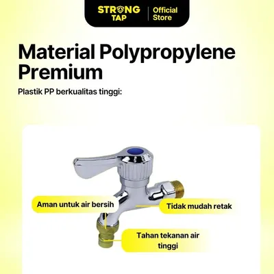 WALL TAP PLASTIC STRONG TAP WT 2005 CP 3