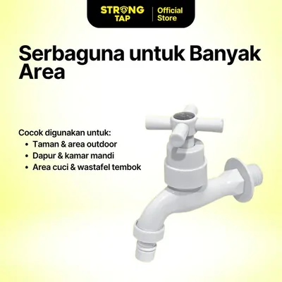WALL TAP PLASTIC STRONG TAP WT 6514 WH 5