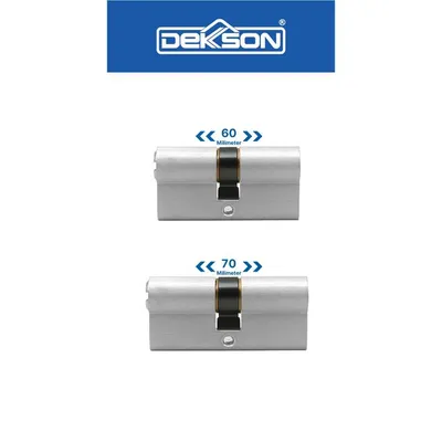 CYLINDER DEKKSON CYL DC KK DL70MM MATT BLACK 3