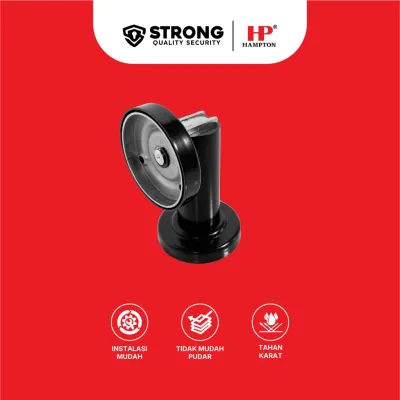 DOOR STOPPER HAMPTON MDS 503 MATT BLACK 3