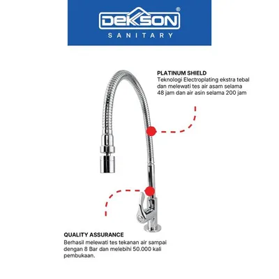 KITCHEN TAP DECK DEKKSON KTD 1001 GM 2