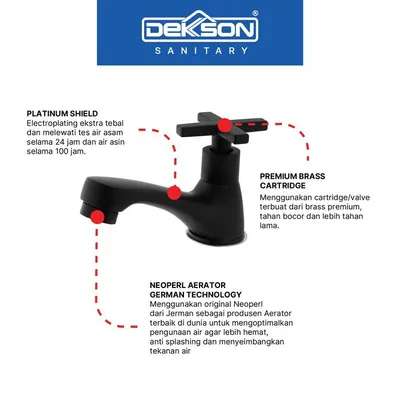 BASIN TAP DEKKSON BT 3186S CP 2