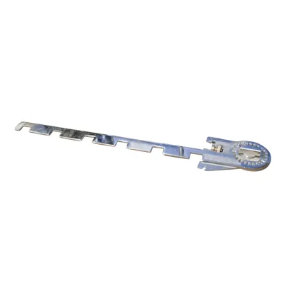 HD BK 100-6 CHROME SHELF BRACKET 2