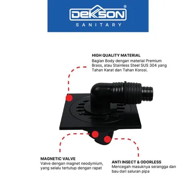 FLOOR DRAIN DEKKSON FD 9901 BR MB BLST 3