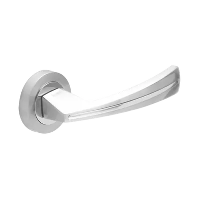 LEVER HANDLE ROSES DKS 2216 SN+SP 2