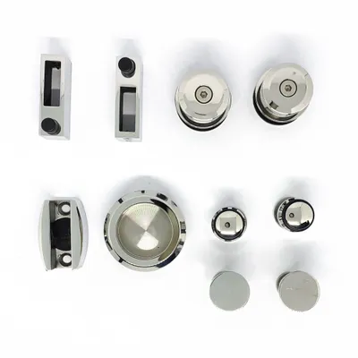 SLIDING SHOWER ACCESSORIES + TRACK 2 MTR 2